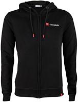 CONWAY sweater jas met capuchon "logoline" hooded sweatjacket logoline size m black - thumbnail