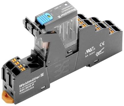 Weidmüller DRIKITP 24VDC 2CO LD/PB Relaismodule (modulair) Nominale spanning: 24 V/DC Schakelstroom (max.): 5 A 2x wisselcontact Piece 10 stuk(s)