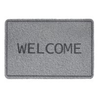 Hamat deurmat Curly welcome 40x60cm grijs - thumbnail