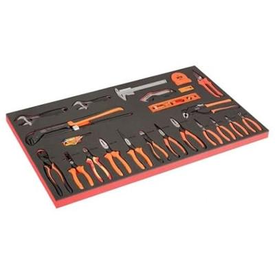 Bahco Foaminlay Fit&Go 40" met tangen | sleutels en meetgereedschap - 32-delig - FF1B05LM Bahco Foaminlay Fit&Go 40" met tangen | sleutels en meetgereedschap - 32-delig - FF1B05LM