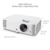 Viewsonic PG701WU Business DLP Beamer (WUXGA, 3.500 ANSI lumen, 2x HDMI, 2 watt luidspreker, 1.1x optische zoom) wit - thumbnail