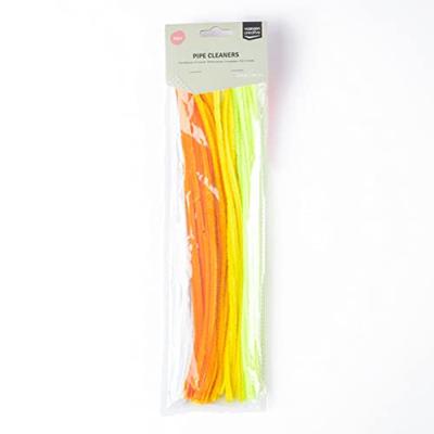 Vaessen Creative • chenilledraden 6mm 50st. 30cm geel