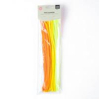 Vaessen Creative • chenilledraden 6mm 50st. 30cm geel - thumbnail