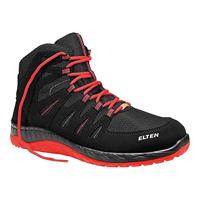 Elten werkschoenen - MADDOX - ESD S3 - zwart-rood - maat 45 - hoog - thumbnail