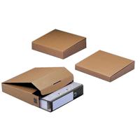 Colompac verzenddoos voor ordners CP058, ft 32,2 x 29,5 x 5 cm, bruin - thumbnail