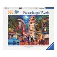 Ravensburger legpuzzel avond in pisa, 500st. - thumbnail