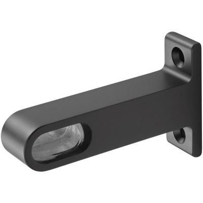 Steun eind gardelux-1 mat zwart Steun eind gardelux-1 mat zwart