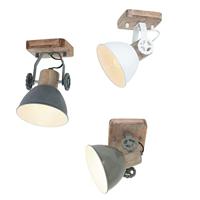 Mexlite Spot gearwood 7968gr grijs - thumbnail