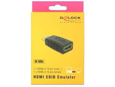 Delock 63320 Adapter HDMI-A male > HDMI-A female EDID-emulator Delock 63320 Adapter HDMI-A male > HDMI-A female EDID-emulator