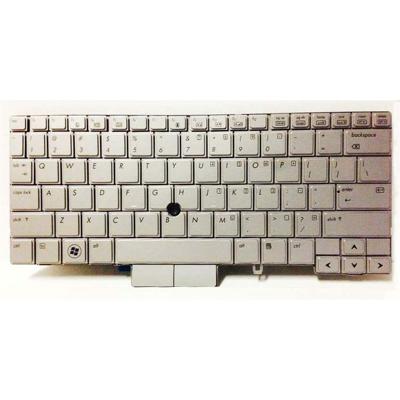 Notebook keyboard for HP Elitebook 2760P with pointstick Silver big 'Enter'
