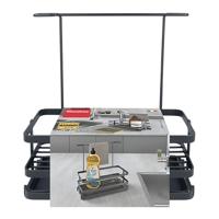 Tomado-Metaltex Tokyo Line Organizer Lava Touchtherm Zwart - thumbnail