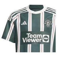 Manchester United Shirt Uit Junior 2023/2024 - Maat 128 - Kleur: Groen | Soccerfanshop - thumbnail