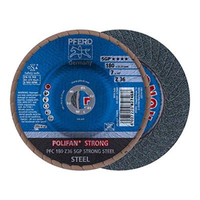 PFERD TOOLS 67788080 Z Sgp Strong Steel Lamellenschijf Diameter 180 mm Korrelgrootte (num) 36 10 stuk(s)