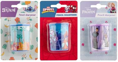 Frozen/Stitch/Spidey puntenslijper