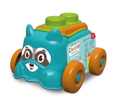Clementoni baby - clemmy sensory puppy blauw met soft blokken, 5dlg. Clementoni baby - clemmy sensory puppy blauw met soft blokken, 5dlg.