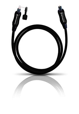 Toslink Audio Aansluitkabel [1x Toslink-stekker (ODT) - 1x Toslink-stekker (ODT)] 6.00 m Zwart Oehlbach OPTO Star Black