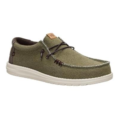 Heydude Instappers Walli Braided Burnt HD40003-3CI Groen-46 maat 46