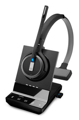 EPOS IMPACT SDW 5036 On Ear headset Draadloos, DECT Mono Zwart Noise Cancelling, Ruisonderdrukking (microfoon) Telefoon EPOS IMPACT SDW 5036 On Ear headset Draadloos, DECT Mono Zwart Noise Cancelling, Ruisonderdrukking (microfoon) Telefoon