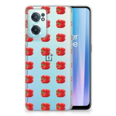 OnePlus Nord CE 2 5G | Siliconen Case | Paprika Red OnePlus Nord CE 2 5G | Siliconen Case | Paprika Red
