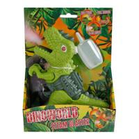 DinoWorld dinosaurus met stoom licht en geluid 17cm 2ass - thumbnail