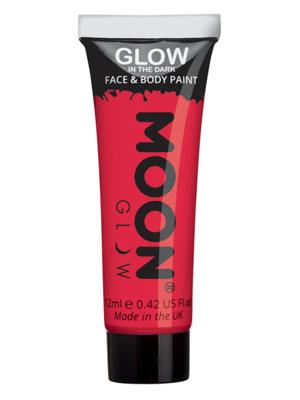 Moon Glow -Glow in the Dark Schmink Rood