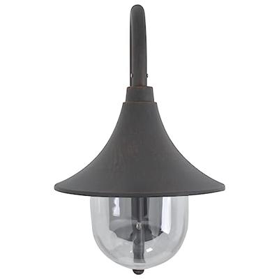 VidaXL Tuin wandlamp e27 42 cm aluminium brons
