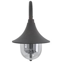 VidaXL Tuin wandlamp e27 42 cm aluminium brons - thumbnail
