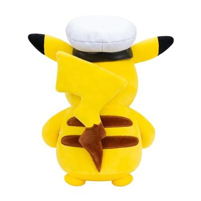 Pokémon pluchen knuffel kapitein Pikachu - 20 cm