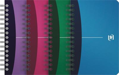 Oxford Office Urban Mix notitieboekje, 180 bladzijden, ft 9 x 14 cm, geruit 5 mm, geassorteerde kleuren Oxford Office Urban Mix notitieboekje, 180 bladzijden, ft 9 x 14 cm, geruit 5 mm, geassorteerde kleuren