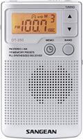 Sangean Pocket 250 Zakradio VHF (FM), Middengolf Zilver - thumbnail