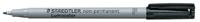 Staedtler Lumocolor 316, OHP-marker, non permanent, 0,6 mm, zwart - thumbnail