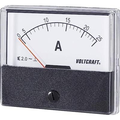VOLTCRAFT AM-70X60/25A AM-70X60/25 A Inbouwmeter AM-70X60/25 A 25 A Weekijzer