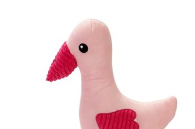 Beeztees Flamingo Flami hondenspeelgoed pluche