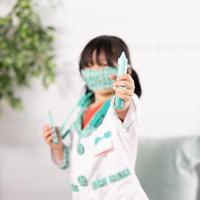 Melissa & Doug verkleedset dokter inclusief stethoscoop met geluid - thumbnail