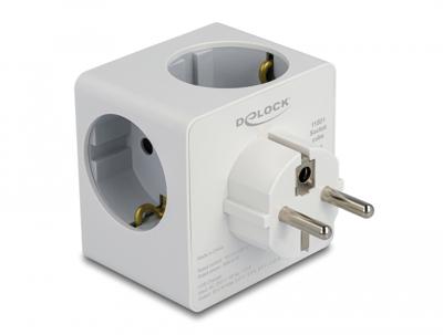 Delock 11501 Stekkerdooskubus Wit 1 stuk(s)