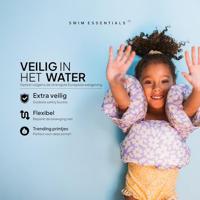 Swim Essentials Puddle Jumper Florisch Paars 2-6 jaar - thumbnail