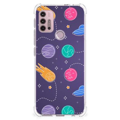 Motorola Moto G30 | G20 | G10 Anti Shock Bumper Case Space Motorola Moto G30 | G20 | G10 Anti Shock Bumper Case Space