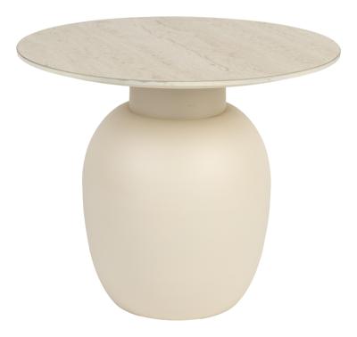 ZILT Ronde Bijzettafel 'Keet' Keramiek, 50cm