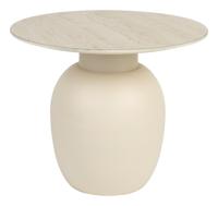 ZILT Ronde Bijzettafel 'Keet' Keramiek, 50cm - thumbnail