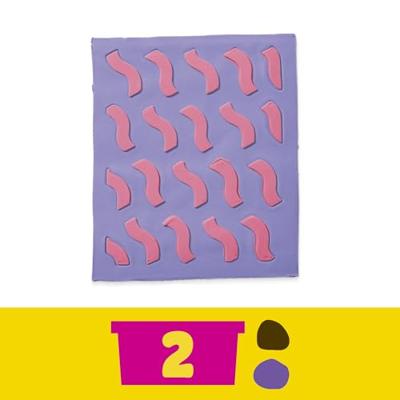Play-Doh barbie fashionista ruches - 2 kleipotjes Play-Doh barbie fashionista ruches - 2 kleipotjes