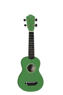 Rattlesnake Houten Ukulele 53 Cm Met 4 Snaren Groen