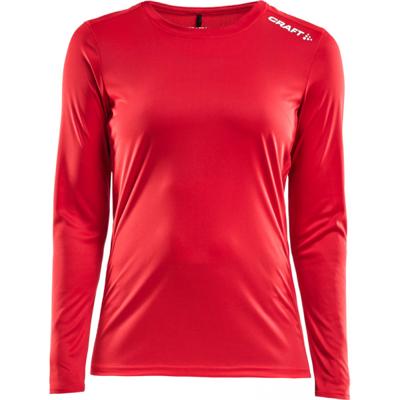 Craft 1907365 Rush LS Tee W - Bright Red - XXL