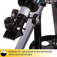 Levenhuk Refractor-telescoop Azimutaal Vergroting 56 tot 175 x - thumbnail