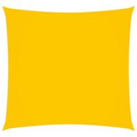 Zonnescherm vierkant 6x6 m oxford stof geel - thumbnail