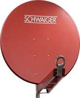 Schwaiger SPI085PR Satellietschotel 85 cm Reflectormateriaal: Aluminium Steenrood - thumbnail
