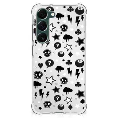 Extreme Case Samsung Galaxy S23 Plus Silver Punk Extreme Case Samsung Galaxy S23 Plus Silver Punk