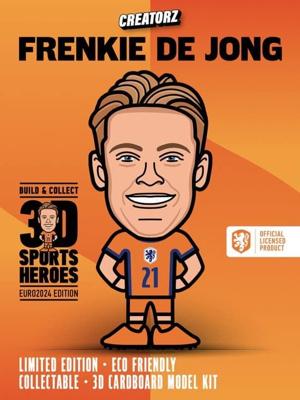 Oku Creatorz 3d frenkie de jong sport helden