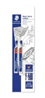 Staedtler Mars micro potloodstiften, 0,5 mm, HB, blister van 2 etuis van 12 stuks - thumbnail