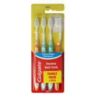 Colgate Tandenborstel extra clean soft 4 Stuks - thumbnail