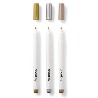 Cricut Permanent markers 1.0mm, 3er Stiftset Goud, Zilver, Koper
